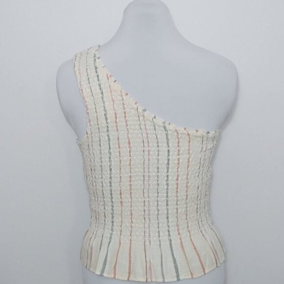 NWT AEO Striped one shoulder boho festival western top - Picture 10 of 14
